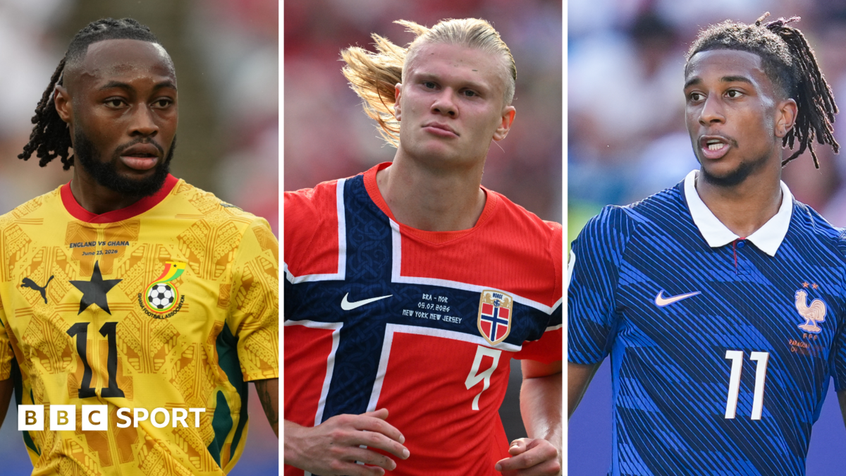 2026年世界杯:可能为英格兰效力的明星球员